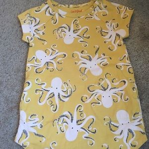 Adorable octopus t-shirt dress